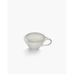 TASSE A THE - NOIR & BLANC - L.12,5 P.8,2 H.9,4 cm - SERAX