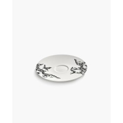 TASSE A THE - NOIR & BLANC - L.12,5 P.8,2 H.9,4 cm - SERAX