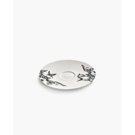 TASSE A THE - NOIR & BLANC - L.12,5 P.8,2 H.9,4 cm - SERAX