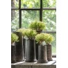 VASE NIKKI - LARGE - H.45 - FUME PATINE - GOMMAIRE