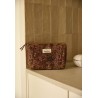 TROUSSE EN COTON ARABESQUE OCRE - GABRIELLE
