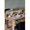 SET DE TABLE EN COTON VICHY MOKA 35X50- GABRIELLE