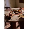 SET DE TABLE EN COTON RAYURES ARGILE 35X50- GABRIELLE