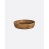 PLATEAU ROND IJEN - TECK RECYCLE NATUREL - D.24 x5,5 cm - DAREELS