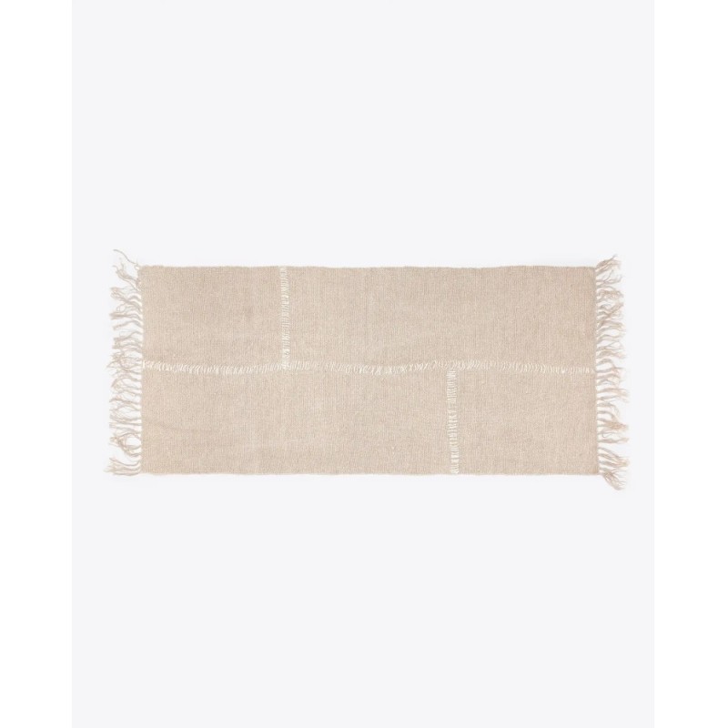 TAPIS BHALKI - LIN - 150x70 cm - DAREELS