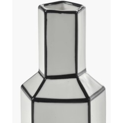 VASE - M - BLANC & NOIR - CARTE BLANCHE- SERAX