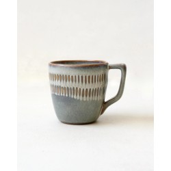 GAUDINA - GRAND MUG EN GRÈS - COULEUR IODE - MASAMÉ