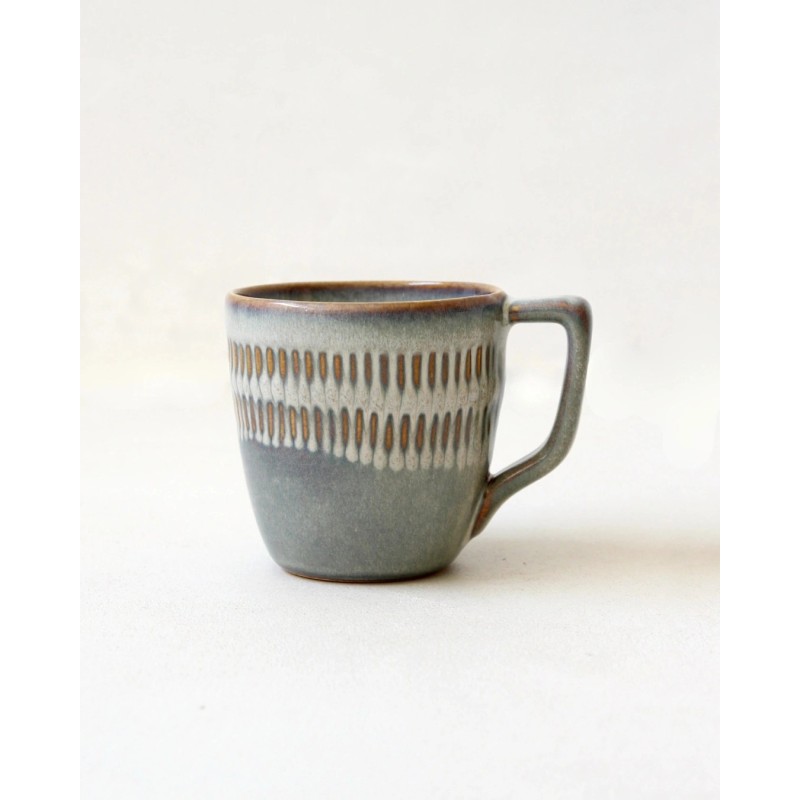 GAUDINA - GRAND MUG EN GRÈS - COULEUR IODE - MASAMÉ