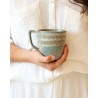 GAUDINA - GRAND MUG EN GRÈS - COULEUR IODE - MASAMÉ