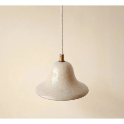 SUSPENSION GIGARO S - SABLE - CERAMIQUE EMAILLEE - D.16 cm - MASAME