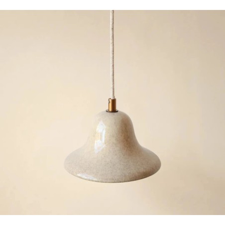 SUSPENSION GIGARO S - SABLE - CERAMIQUE EMAILLEE - D.16 cm - MASAME