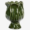 POT DE FLEURS EN GRÈS - VERT - MADAM STOLTZ
