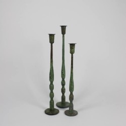 BOUGEOIR ILIANA - VERT - 50 cm - OLSSON & JENSEN
