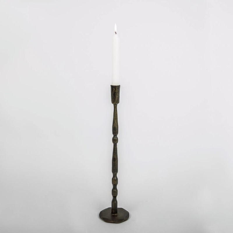 BOUGEOIR SABINE - NOIR - 46 cm - OLSSON & JENSEN