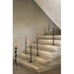 BOUGEOIR SABINE - NOIR - 46 cm - OLSSON & JENSEN