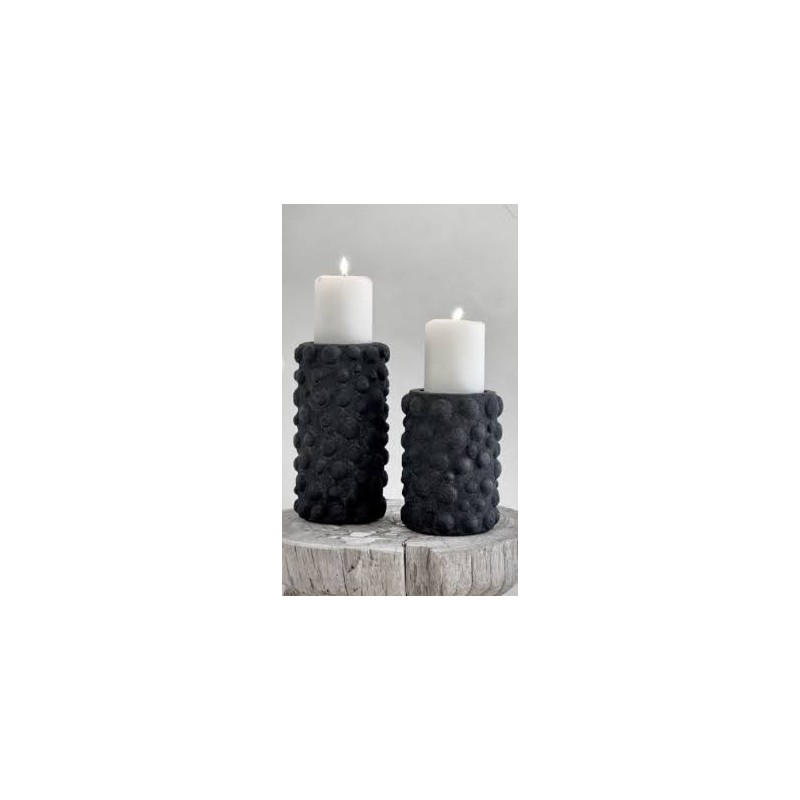 BOUGEOIR BUBBLE - GRAND - NOIR ANTIQUE - NOORI