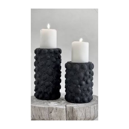 BOUGEOIR BUBBLE - GRAND - NOIR ANTIQUE - NOORI