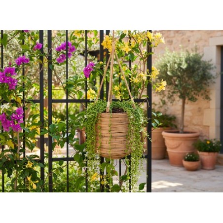 PANIER SUSPENDU NEST - H.43xD.36cm - GOMMAIRE