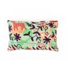 Y3661 - COUSSIN SUZANI 30X50 CM - NOIR/VIOLET/ORANGE - QUOTE COPENHAGEN
