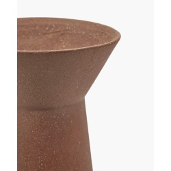 VASE GRES 02 M ROUGE -  PAR MARIE ANN - D.9,5x H.21,5 cm - SERAX