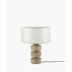 LAMPE DE TABLE DISC BETON  L 38 X H 50 MARIE MICHIELSON - SERAX