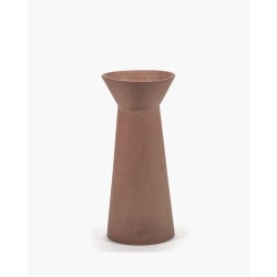 VASE GRES 02 L ROUGE -  PAR MARIE ANN - D.15x H.34,5 cm - SERAX