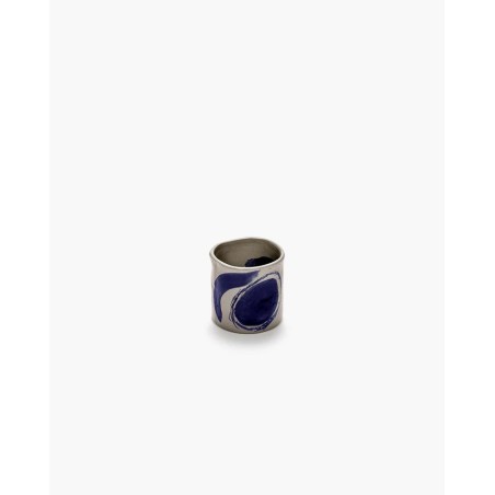 TASSE A CAFE BEIGE BLEU -SOPHIA -MARIE MICHIELSON - D-7 CM H-7CM - SERAX