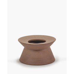 VASE GRES 01 M ROUGE -  PAR MARIE ANN - D.19,5x H.11 cm - SERAX