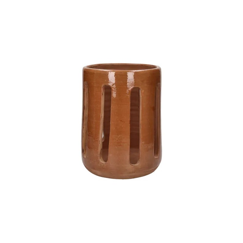 OPIA - PHOTOPHORE TERRACOTTA - 20X27CM - POMAX