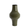 VASE - SINDO - BRILLANT - VERT NOIR - D22X40CM - LIGHT & LIVING