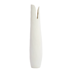 VASE - MESA - CÉRAMIQUE CRÈME - 19,5x19x92cm - LIGHT & LIVING