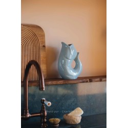 CARAFE GLOUGLOU Originale - EUCALYPTUS  BRILLANT - CHAROLLES