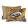 COUSSIN BESTIAIRE SOIE - DAFFY - 30x40 cm - LE MONDE SAUVAGE