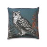 COUSSIN BESTIAIRE SOIE - ARCHIMÈDE - 50x50 cm - LE MONDE SAUVAGE
