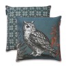 COUSSIN BESTIAIRE SOIE - ARCHIMÈDE - 50x50 cm - LE MONDE SAUVAGE
