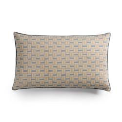 COUSSIN BESTIAIRE SOIE - CARLO - 40x70 cm - LE MONDE SAUVAGE