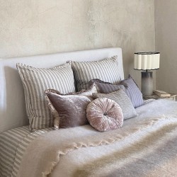 COUSSIN SWEET CUSHION-GOA - 25CM - NOUGAT - LE MONDE SAUVAGE