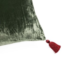 COUSSIN GOA POMPONS - BALMORAL - 30X40cm - LE MONDE SAUVAGE