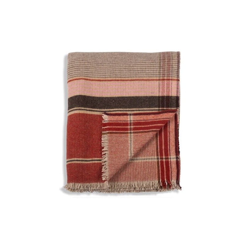 PLAID ARYA -  NAPLES - 130X180CM - LE MONDE SAUVAGE