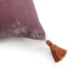 COUSSIN GOA POMPONS - GRENADE - 30x40 cm - LE MONDE SAUVAGE