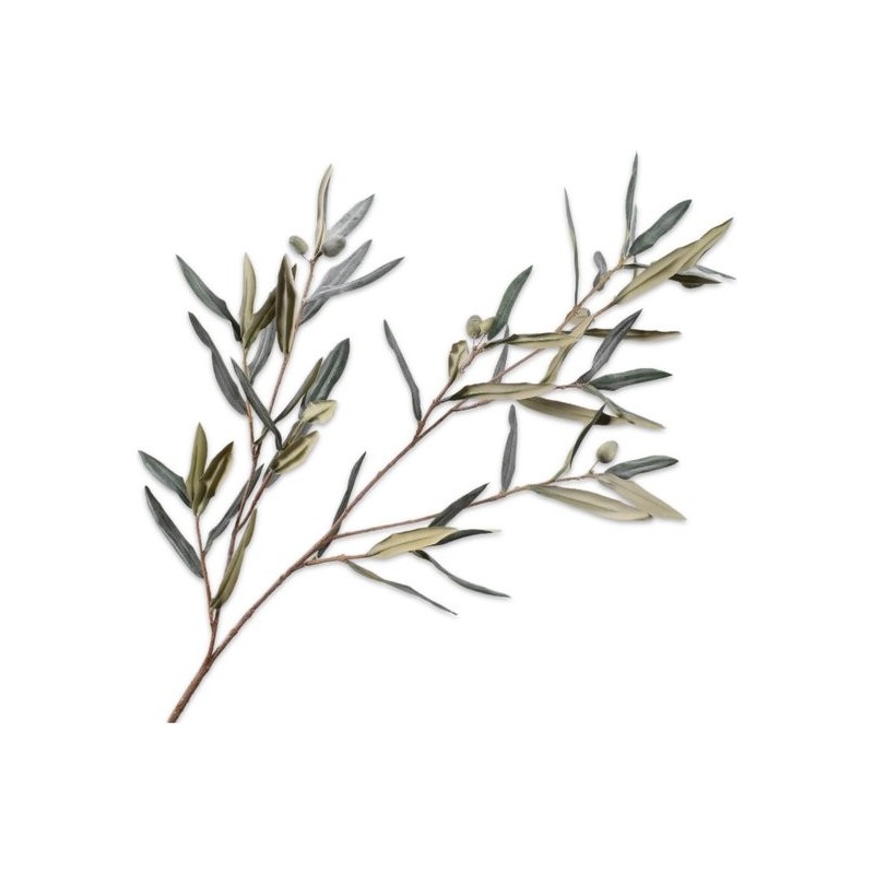 143326 - OLIVE RAMIFIEE VER/GRI 94 cm - SILK-KA