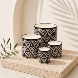 BOUGIE ATLAS NOIR - M - ORANGE SPICE - COTÉ BOUGIE