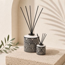 DIFFUSEUR ATLAS NOIR - 500ml - MENTHE & THÉ - COTÉ BOUGIE