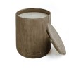 BOUGIE TAMILA - L - CUIR OBSCUR - COTE BOUGIE