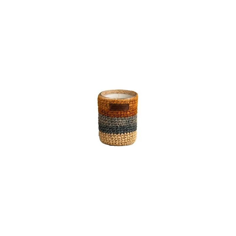 BOUGIE RAPHIA ALYA - S - FLEUR D'ORANGER - COTE BOUGIE