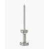 BOUGEOIR M - CARTE BLANCHE - BLANC/NOIR - L10 W9,5 H15,5CM - SERAX
