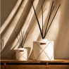 DIFFUSEUR A BATONNET CERAMIQUE NOMAD Blanc - Terra - DATTES - 500 ML - COTE BOUGIE