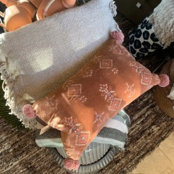 Coussin Kanika - Rust Abricot- 30x50 cm - TPXP3640800