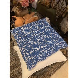 TXP3830200 - Coussin Vintage pearl - Bleu - 50x50 cm- QUOTE COPENHAGEN