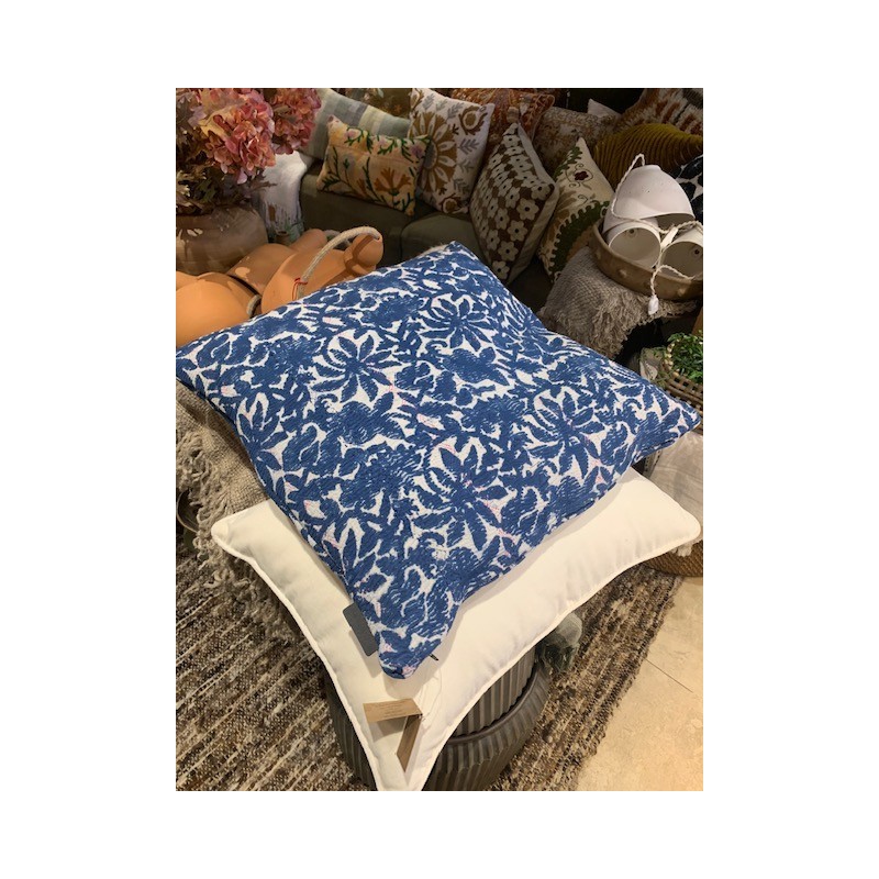 TXP3830200 - Coussin Vintage pearl - Bleu - 50x50 cm- QUOTE COPENHAGEN